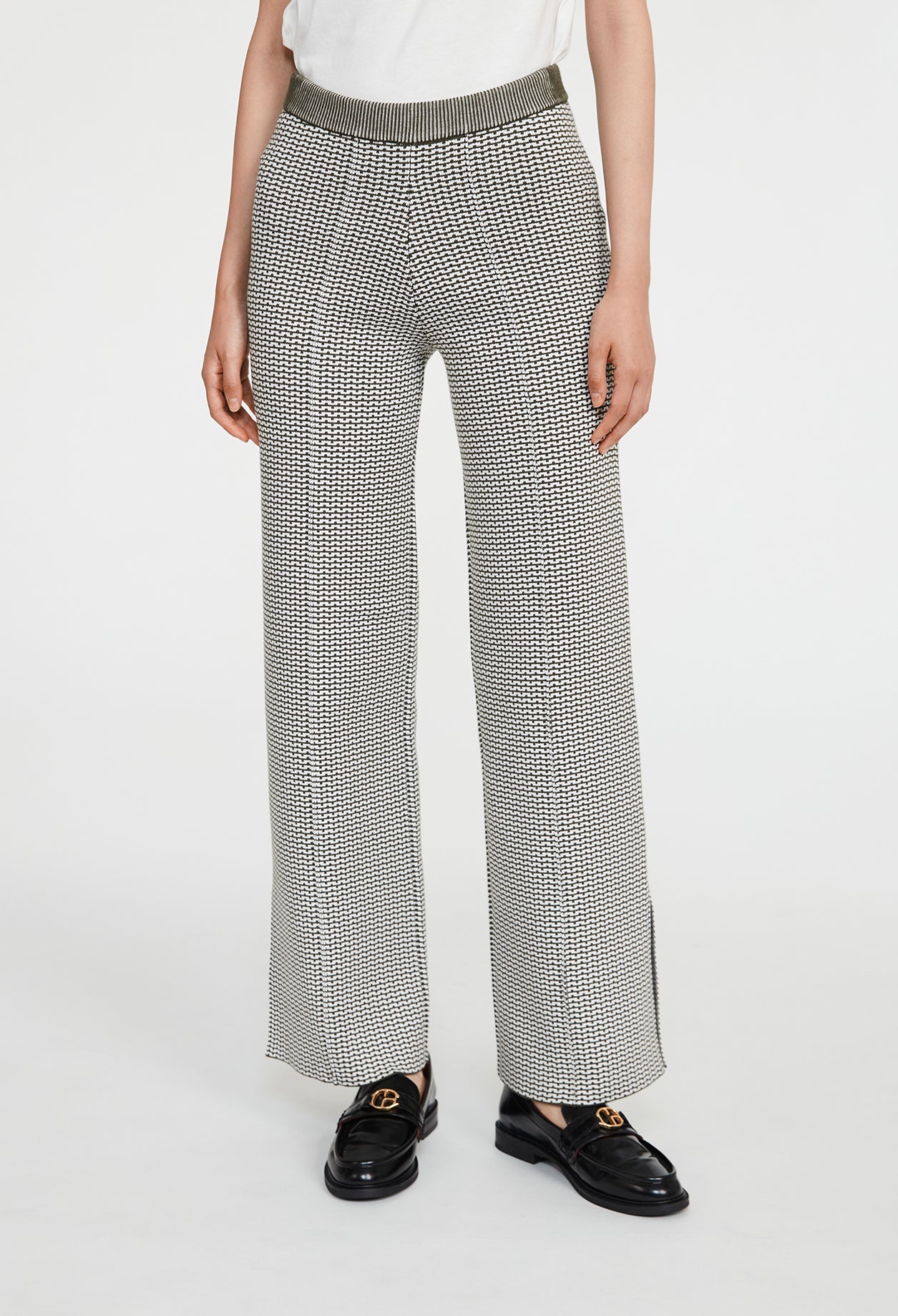 Claudie Pierlot - Trousers - Minusa - Two-Tone