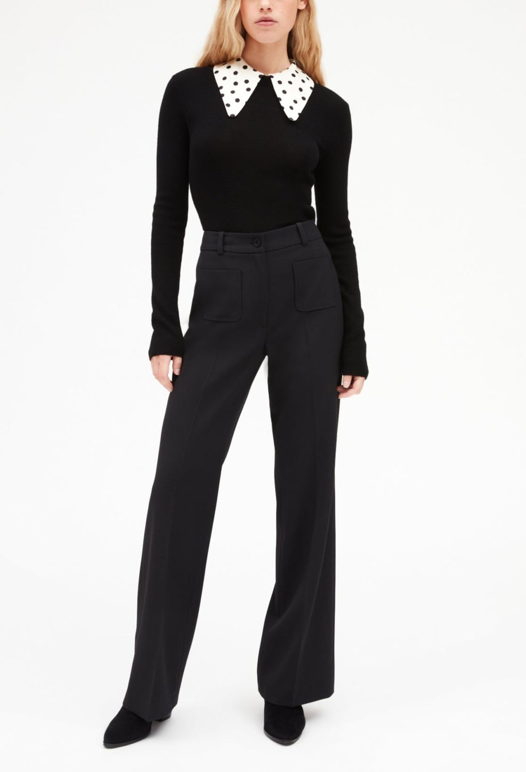 Claudie Pierlot - Trousers - Player - Black