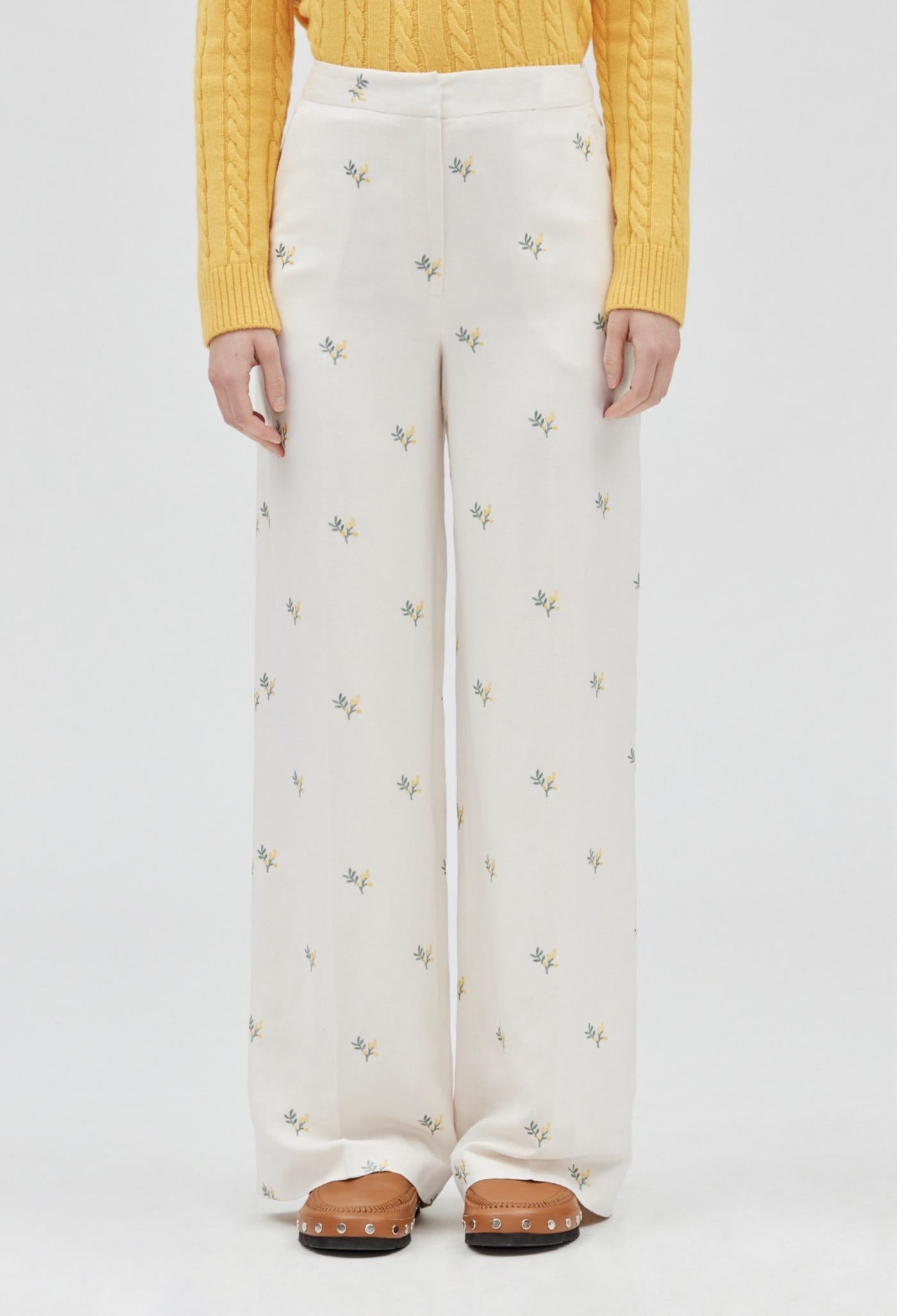 Claudie Pierlot - Pantalon - Pisto Bis - Print Clair