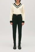 Claudie Pierlot - Pantalon - Paon - Noir
