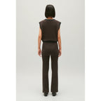 Claudie Pierlot - Pantalon Maille Rayée