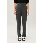 Mottled Grey Tailored Trousers