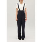 Navy Braces Trousers