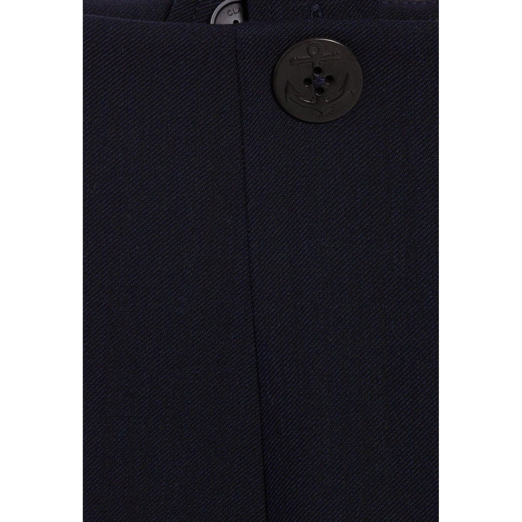 Navy Braces Trousers