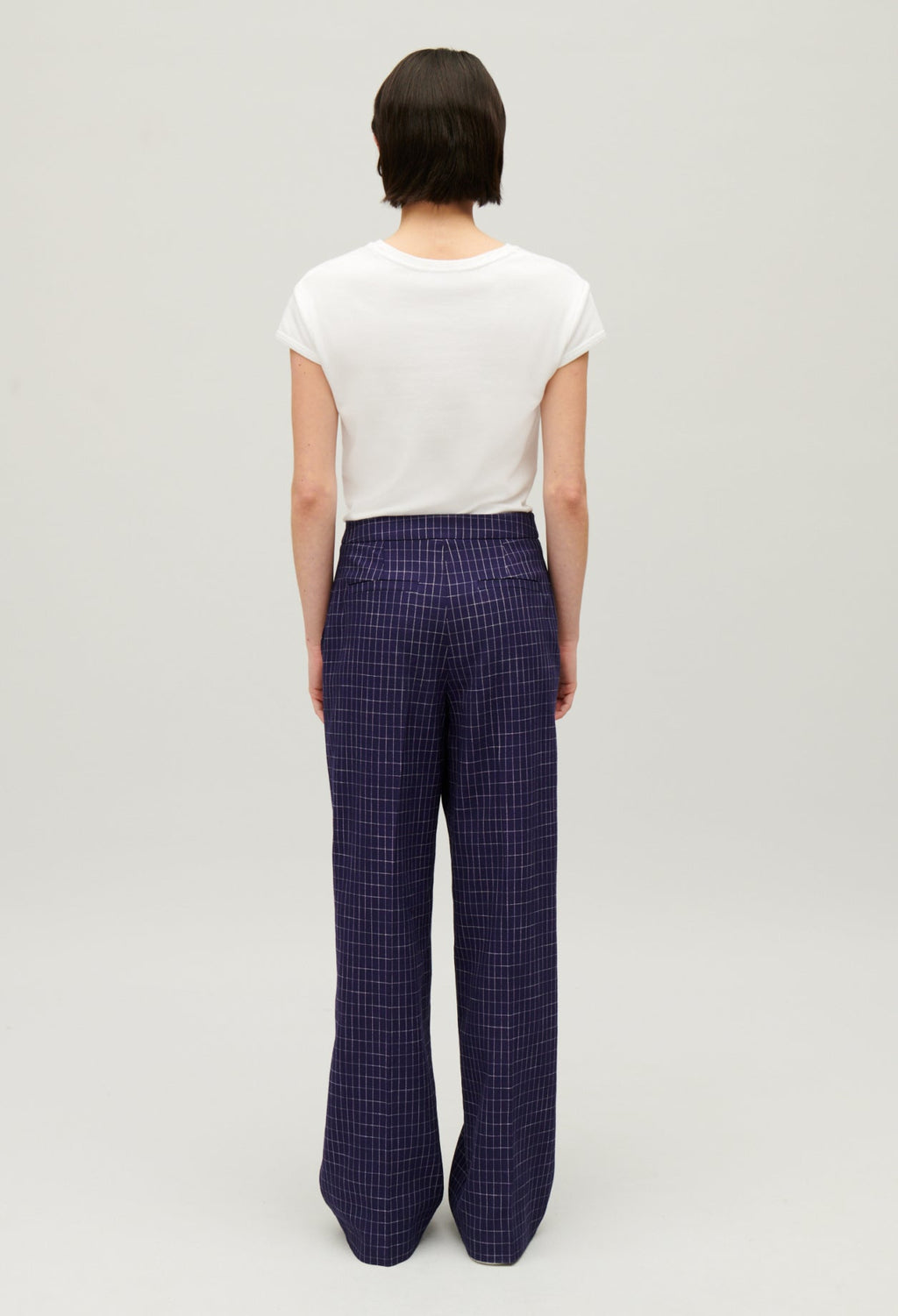 Claudie Pierlot - Trousers - Pittcheck - Indigo