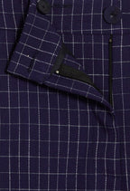Claudie Pierlot - Trousers - Pittcheck - Indigo