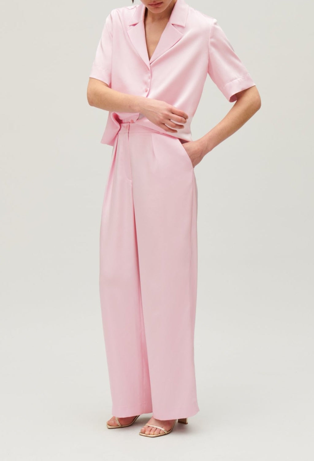 Claudie Pierlot - Trousers - Paloma - Blush