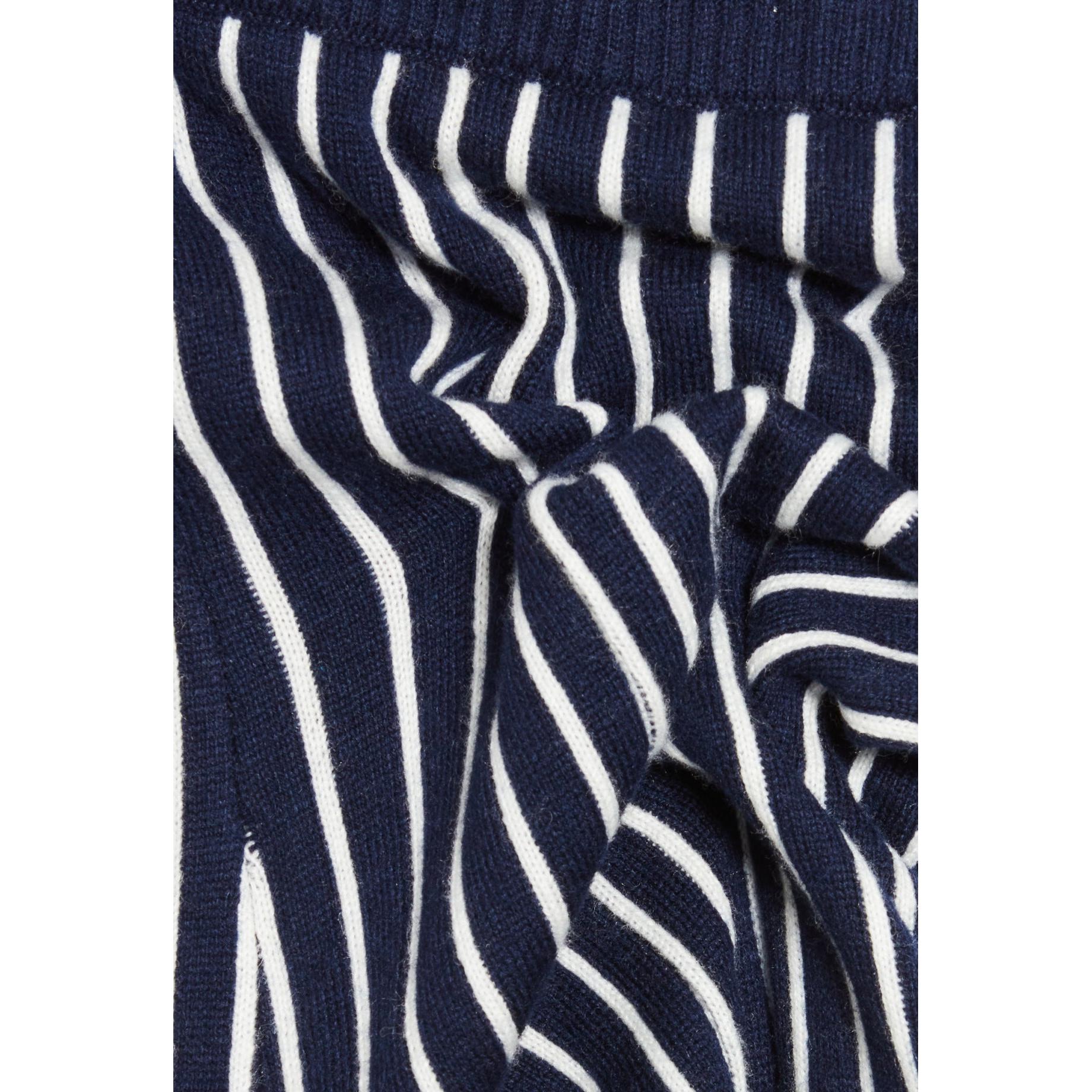 Claudie Pierlot - Pantalon Maille Rayures