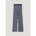 Pantalón de punto a rayas
