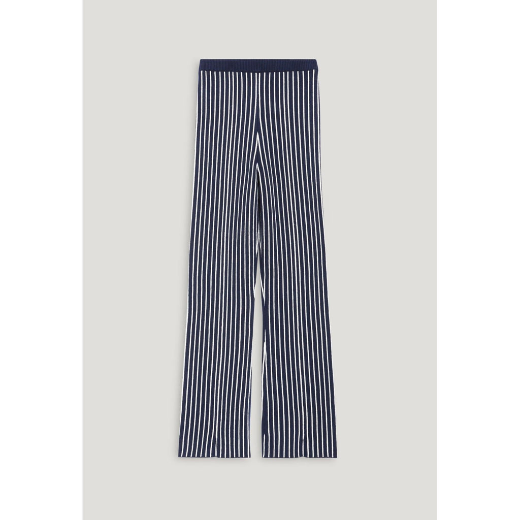Claudie Pierlot - Pantalon Maille Rayures