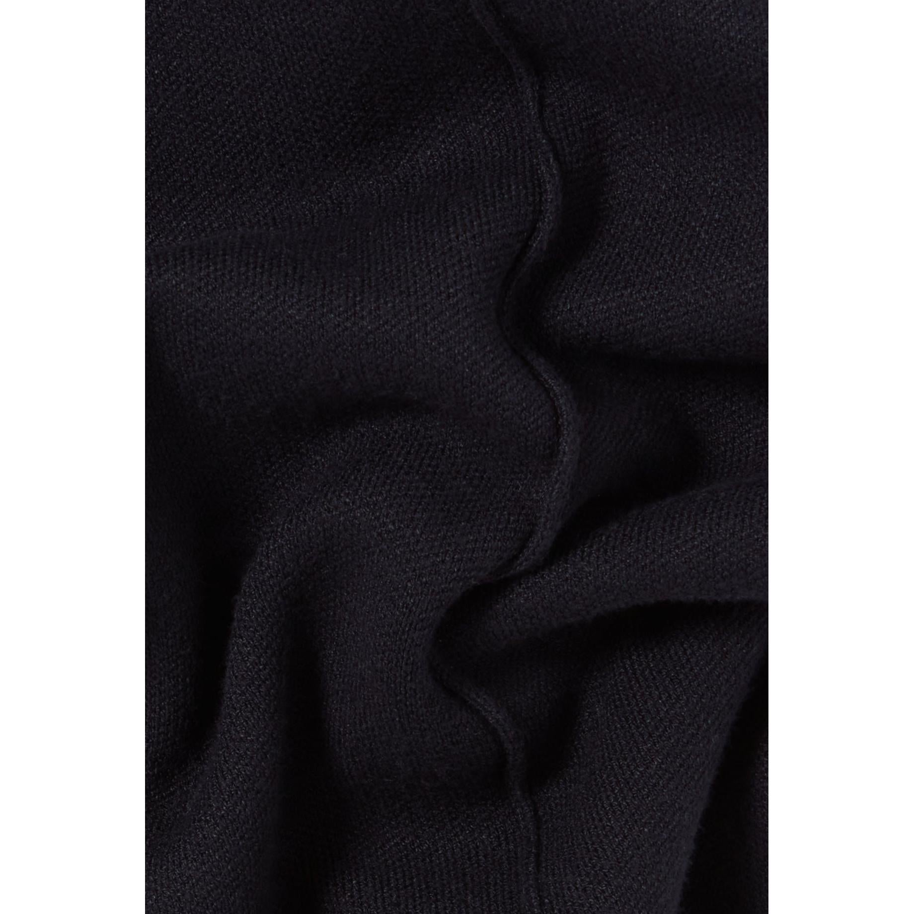 Pantalones de punto azul marino