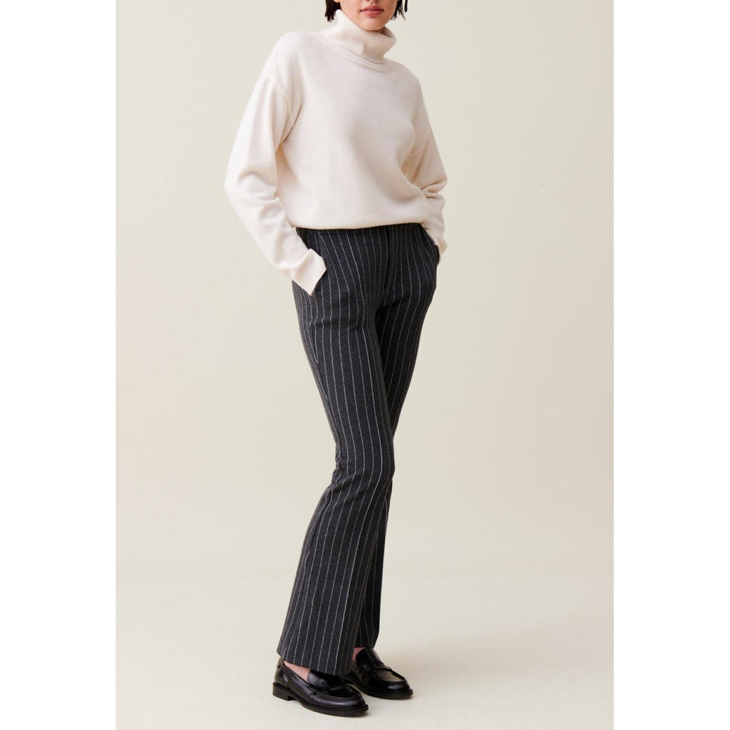 Pantalon Flare À Rayures