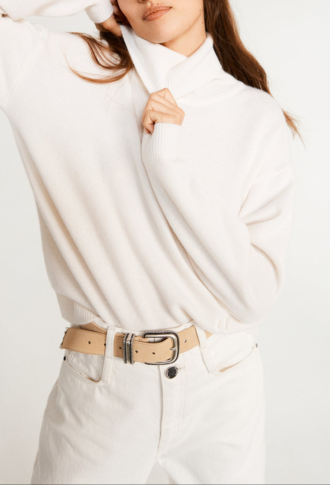 Claudie Pierlot - 100% Cashmere Roll Neck