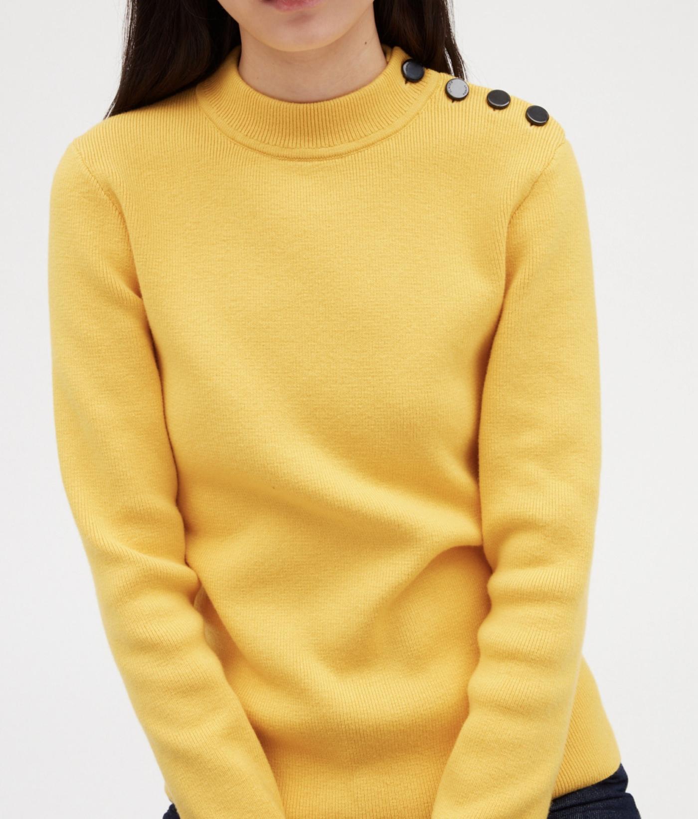Claudie Pierlot - Jersey - Muna - Amarillo