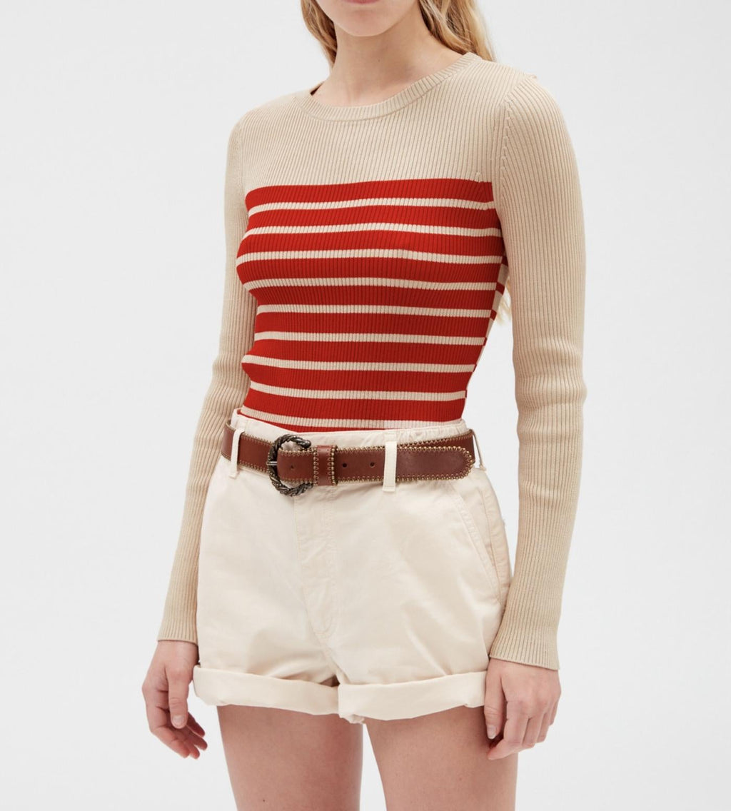 Claudie Pierlot - Jersey - Mandibule - Bicolor