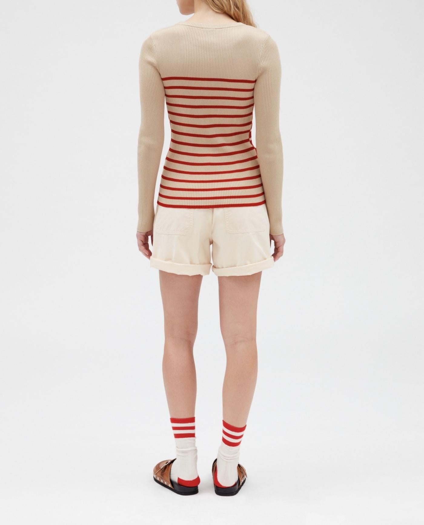 Claudie Pierlot - Jersey - Mandibule - Bicolor