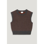 Claudie Pierlot - Pull Sans Manches Maille Rayée