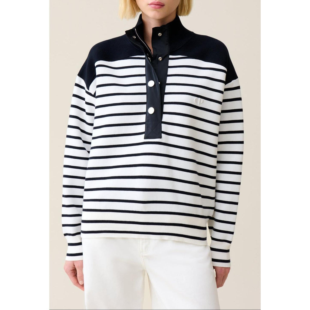 Claudie Pierlot - Minimum Marinière sweatshirt