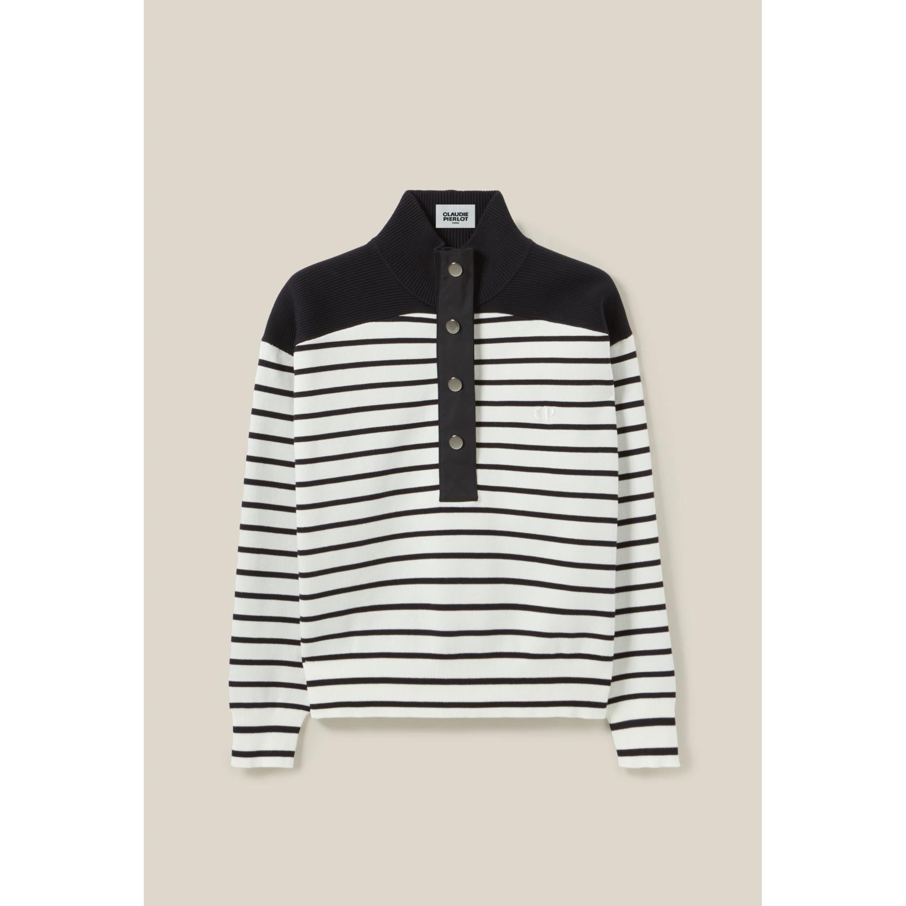 Claudie Pierlot - Minimum Marinière sweatshirt