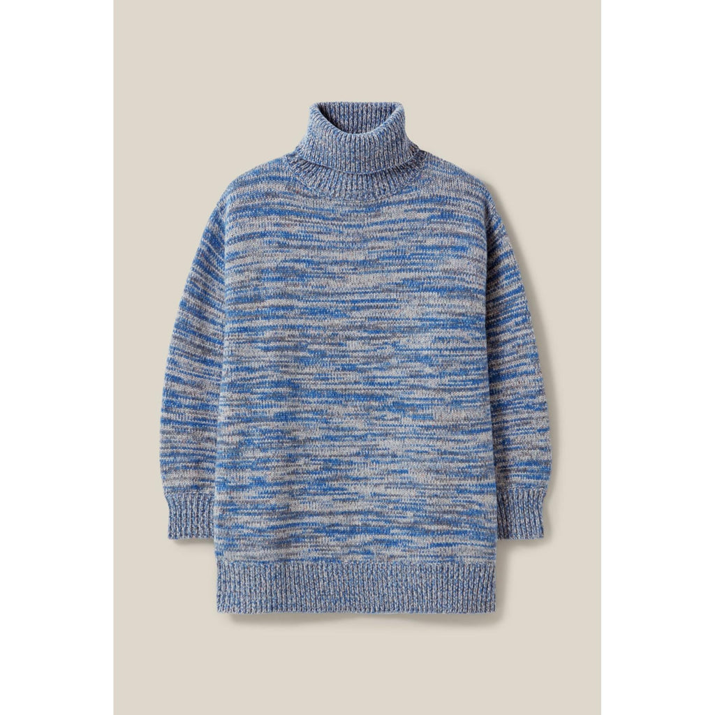 Short Wool Turtleneck Dress