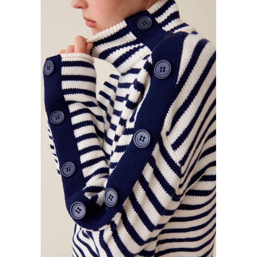 Claudie Pierlot - Jersey Marinero Cuello Alto