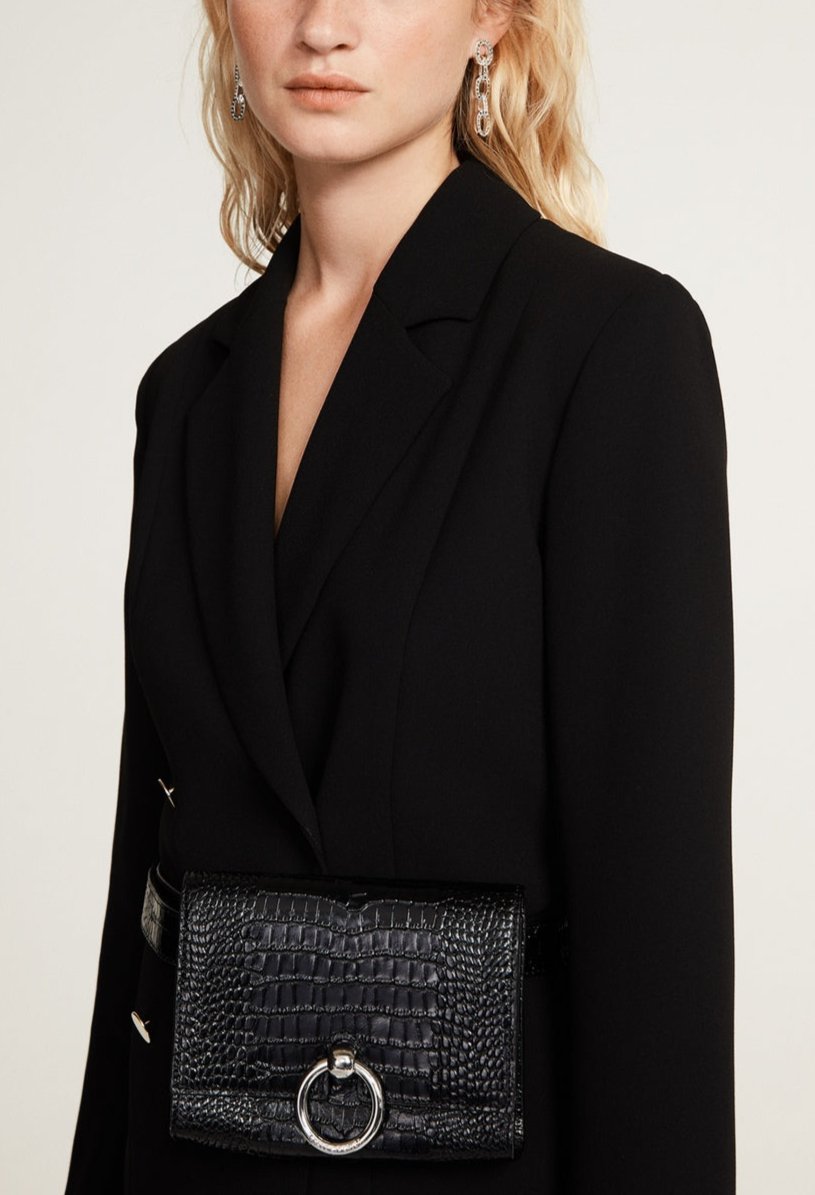 Claudie Pierlot - Vestido C&T - Reseau - Noir
