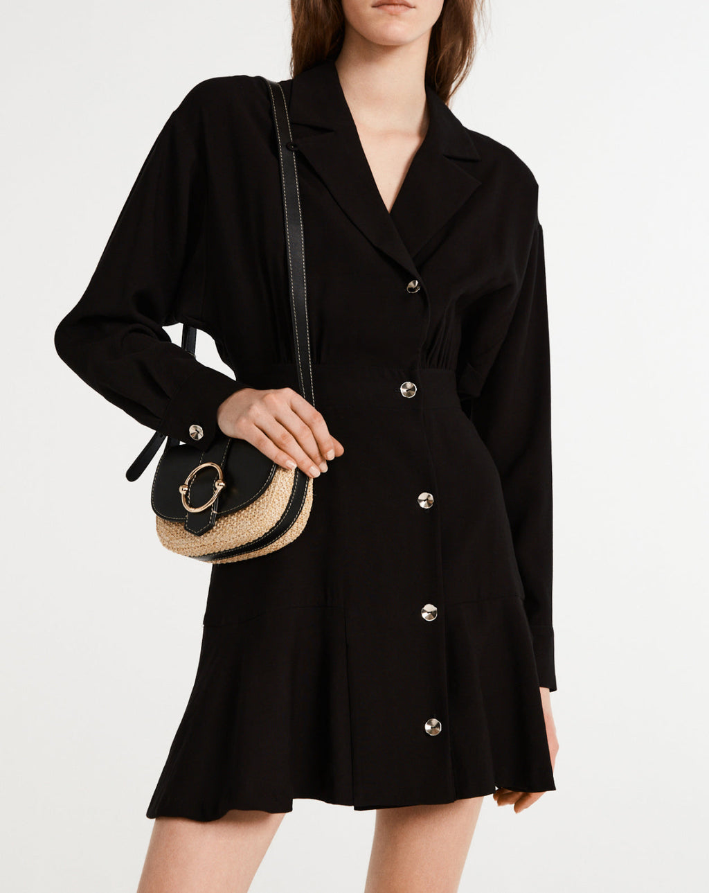 Claudie Pierlot - Robe C&T - Rasberry - Noir