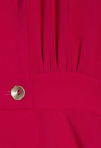 Claudie Pierlot - Vestido camisero - Fucsia