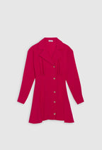 Claudie Pierlot - Vestido camisero - Fucsia