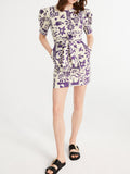 Claudie Pierlot - Requin Kjole - Lyst print