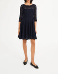 Claudie Pierlot - Robe C&T - Rhodes - Marine