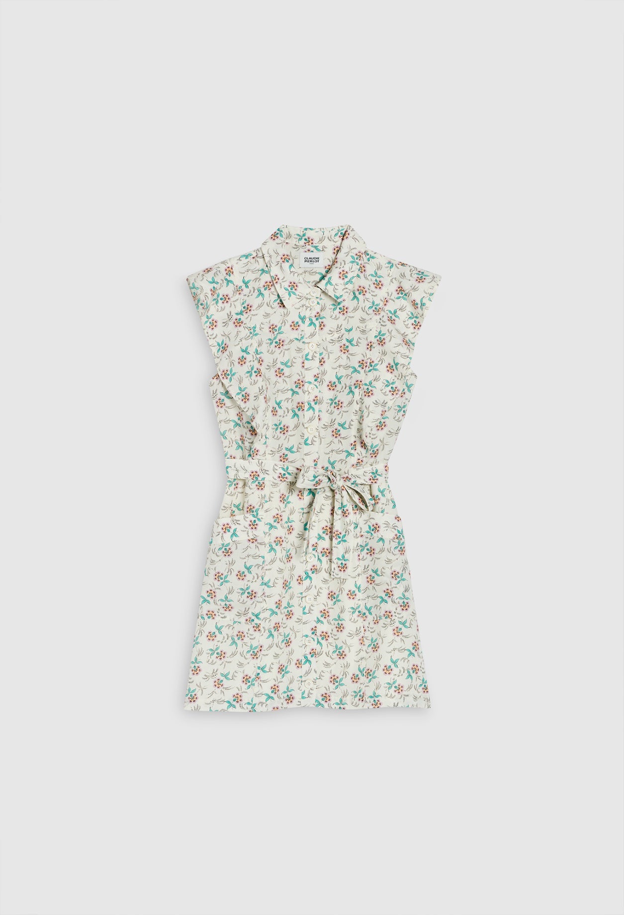 Claudie Pierlot - Vestido C&T - Rameau - Estampado Claro