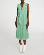 Claudie Pierlot - Vestido C&T Roxy - Wasabi
