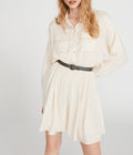 Claudie Pierlot - Robe C&T - Roupie - Ecru