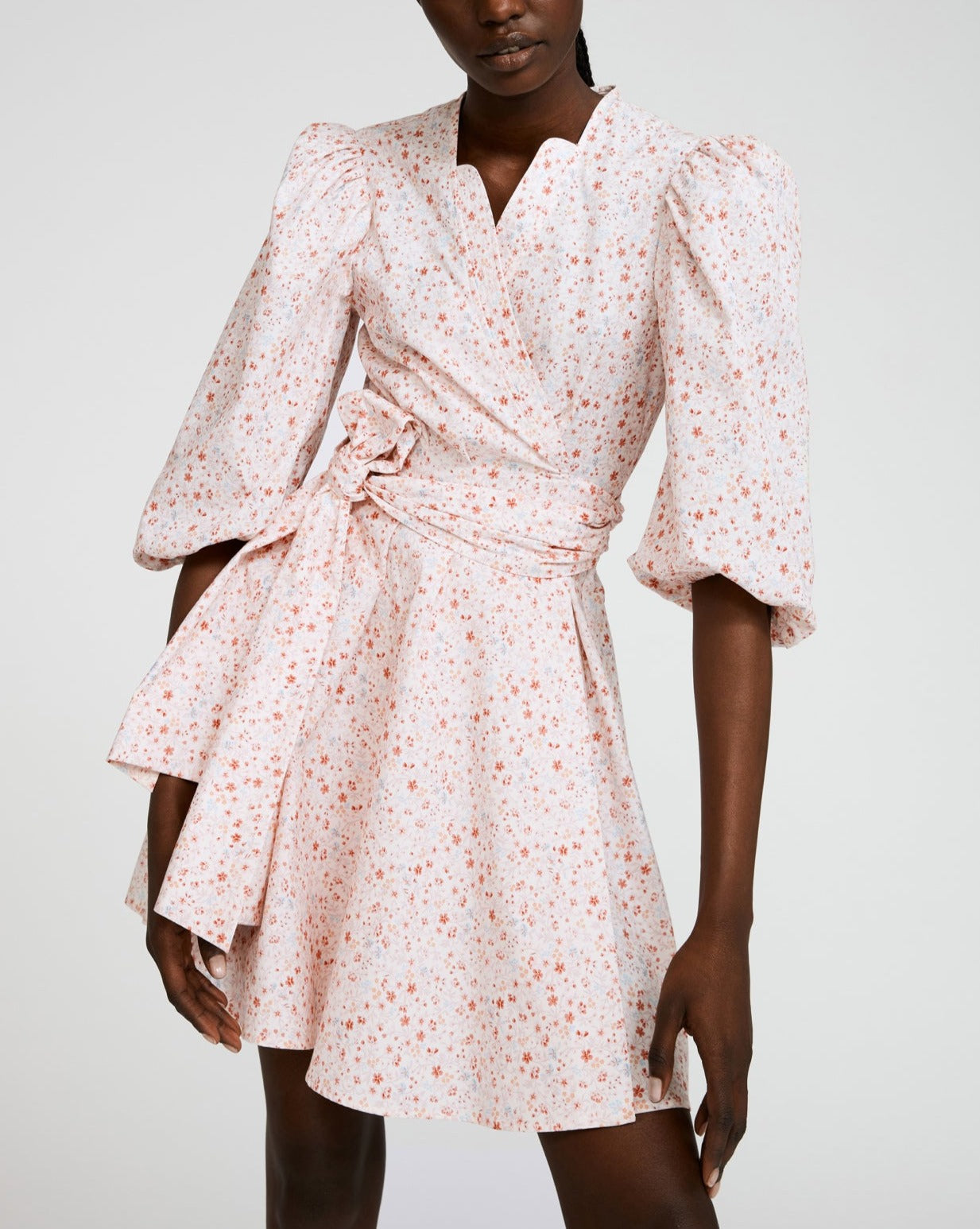 Claudie Pierlot - Vestido C&T - Raymonde Fleur - Print Clair