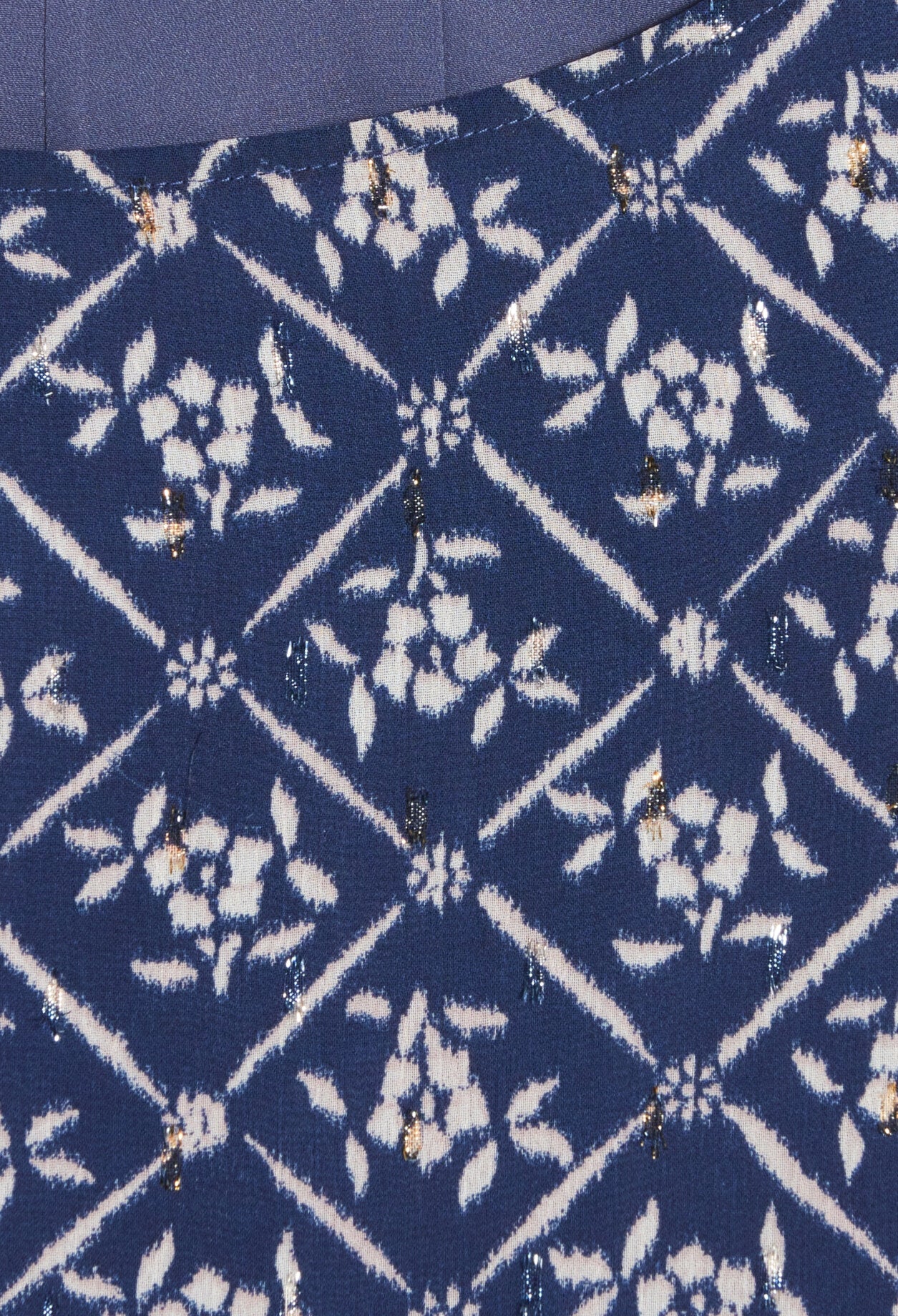 C&T Dress - Rififi Lurex - Dark Print