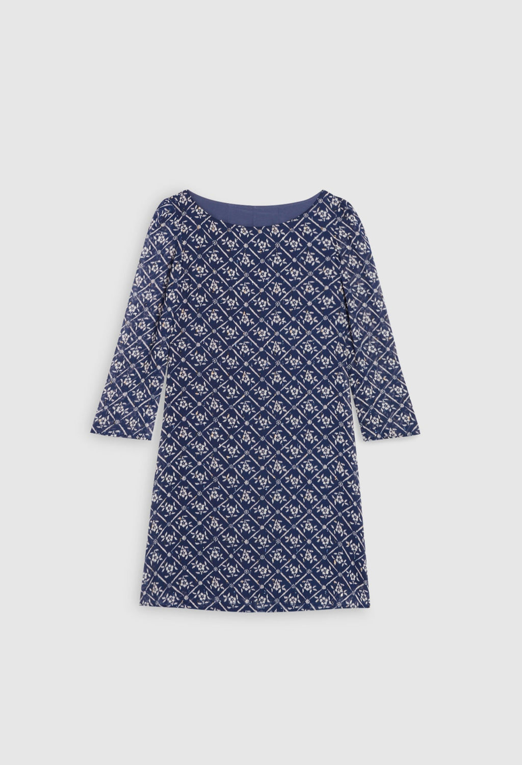 C&T Dress - Rififi Lurex - Dark Print