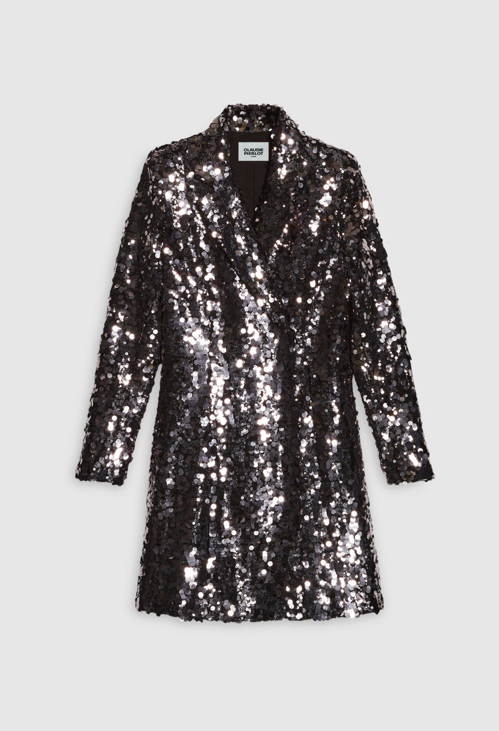 Claudie Pierlot - Robe C&T - Reseauta - Argent