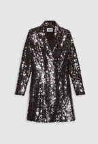 Claudie Pierlot - Robe C&T - Reseauta - Argent