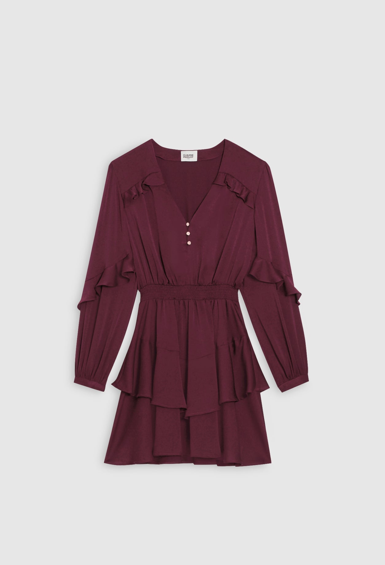 Claudie Pierlot - Robe C&T - Rollinga - Bordeaux
