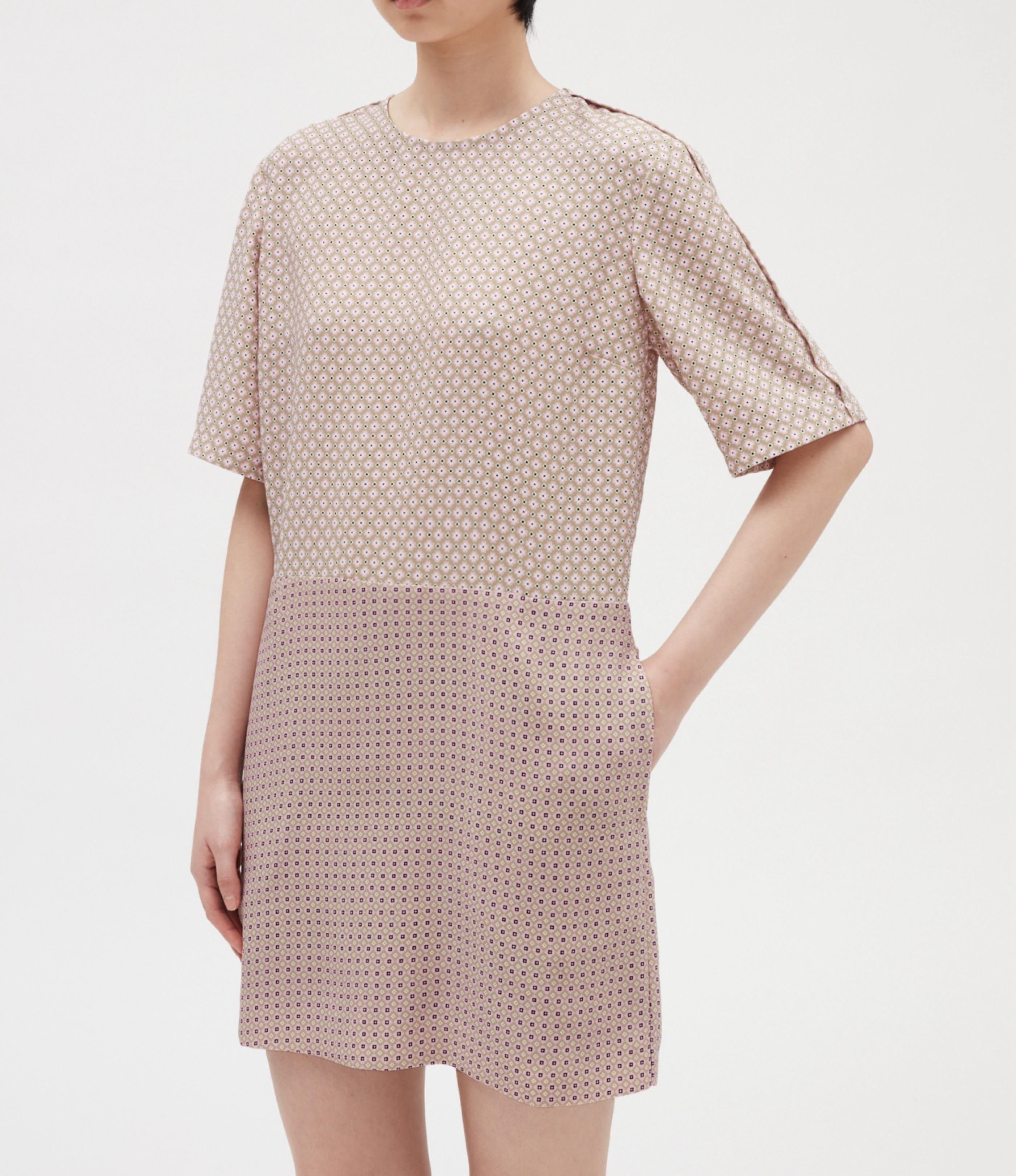 Claudie Pierlot - Vestido C&T - Rayet - Print Clair