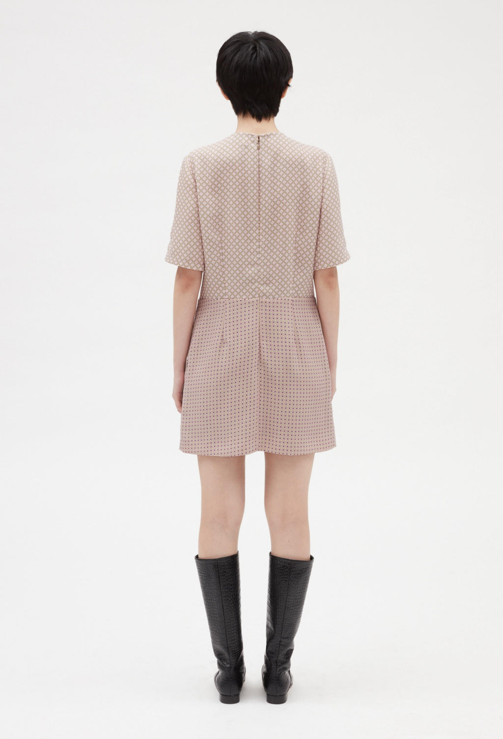 Claudie Pierlot - Vestido C&T - Rayet - Print Clair
