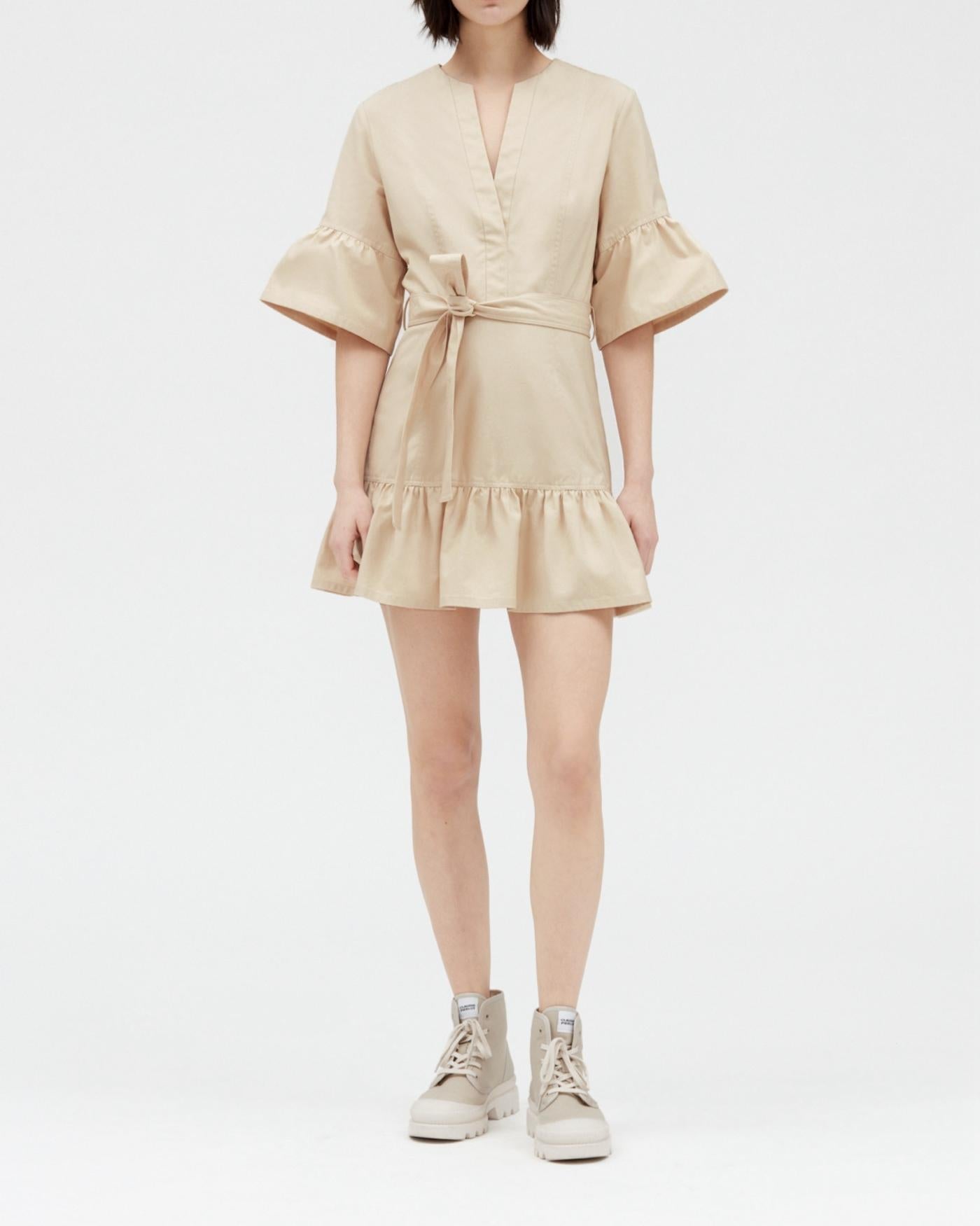 Claudie Pierlot - C&T Dress - Right - Mastic