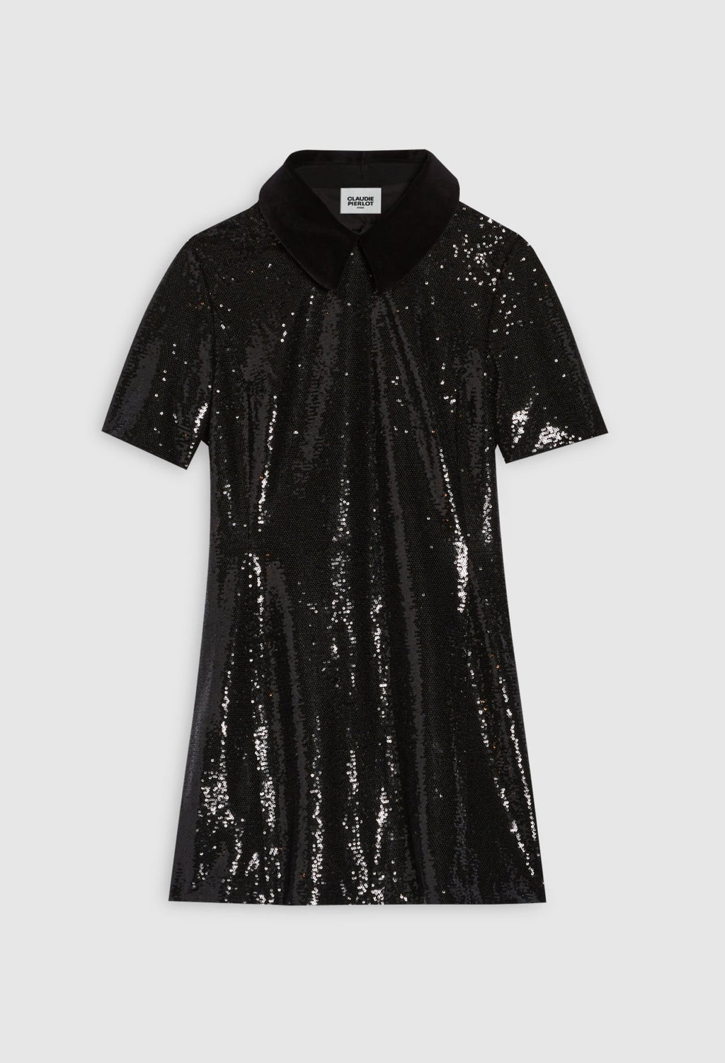Claudie Pierlot - Vestido C&T - Ramis - Negro
