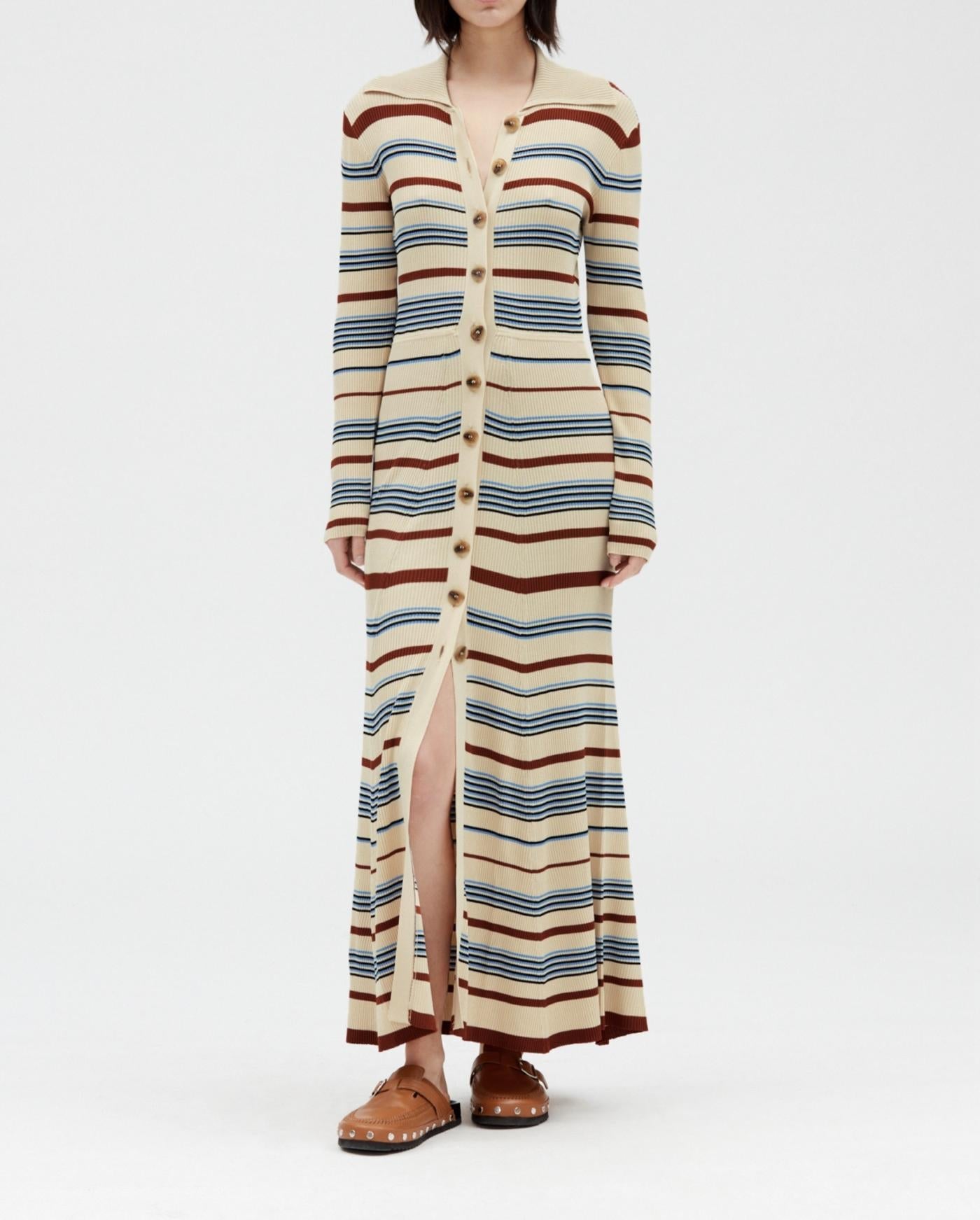 Claudie Pierlot - Knitted Dress - Monmanoir - Multico