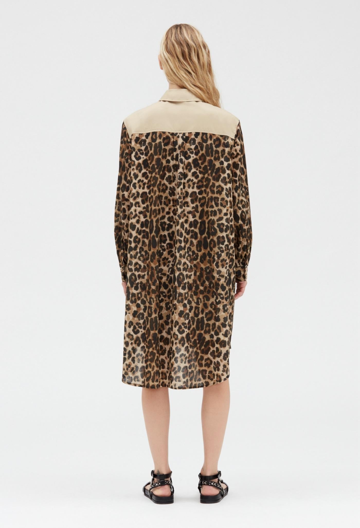 Claudie Pierlot - C&T Dress - Raban - Dark Print