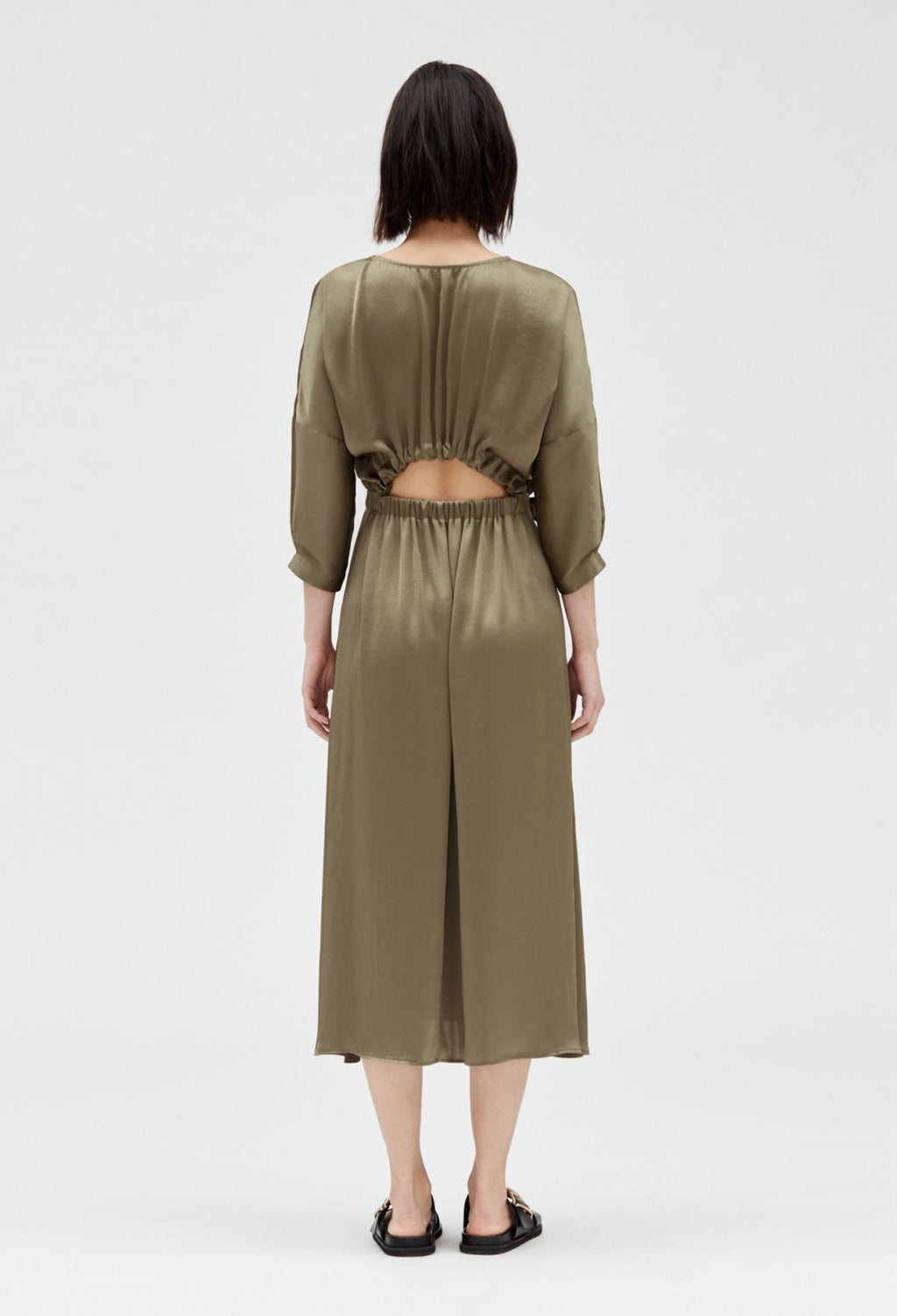 Claudie Pierlot - Vestido C&T - Rulia - Lichen