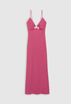 Claudie Pierlot - Robe C&T - Rosace - Bubble Gum