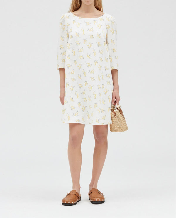 Claudie Pierlot - Vestido C&T - Rififimimosa - Estampado Claro
