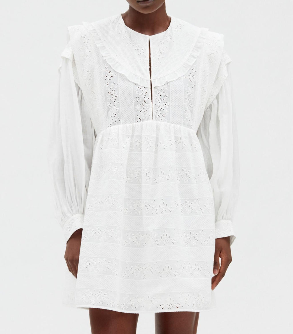 Claudie Pierlot - Robe C&T - Russa - Blanc